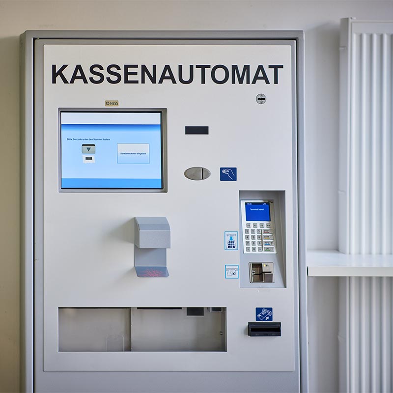 Kassenautomat Stadtwerke Willich neuer Standort