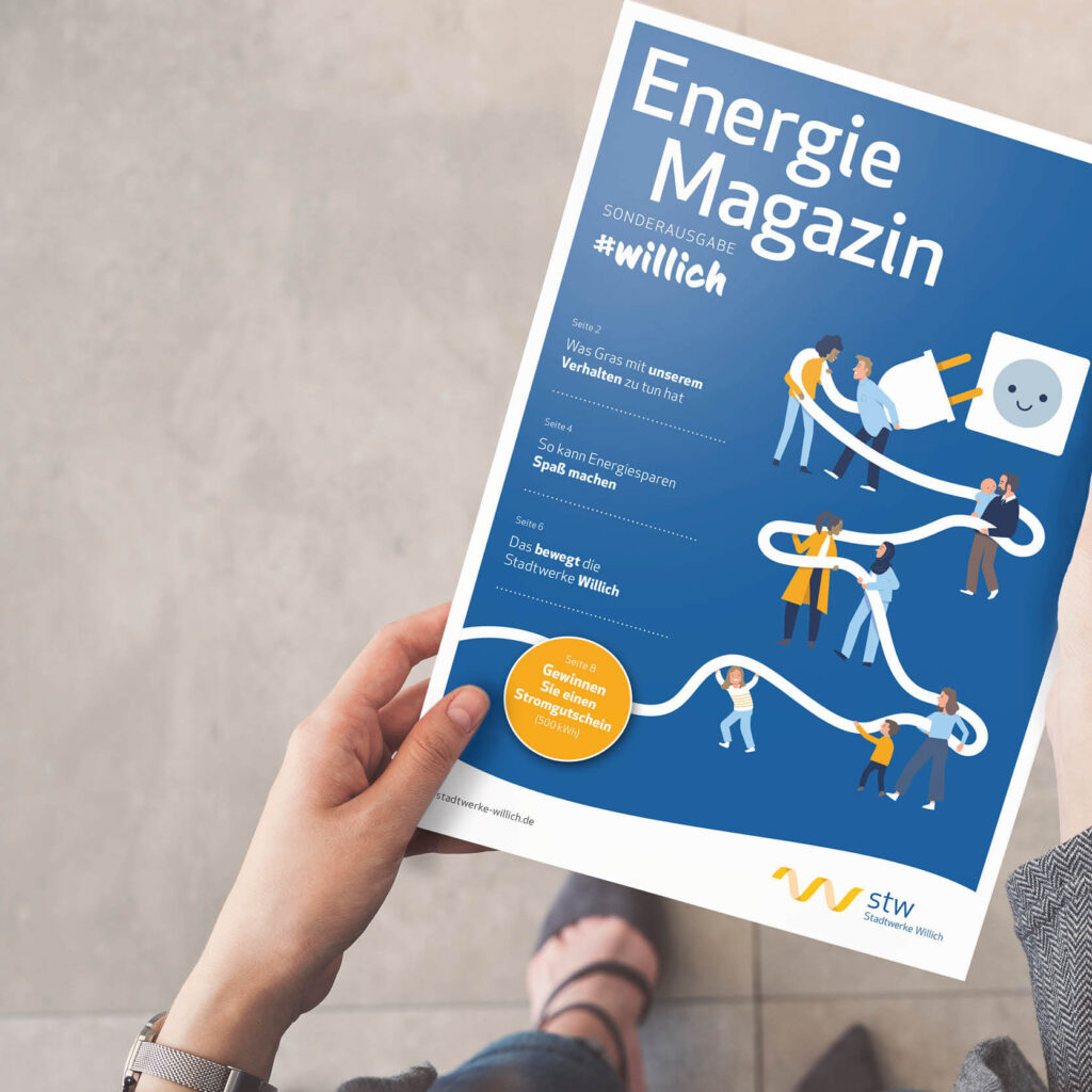 Entdecken Sie das Neue: Das frische Energiemagazin der Stadtwerke Willich ist da – Informieren Sie sich über spannende Themen rund um Energie, Nachhaltigkeit und Innovation.