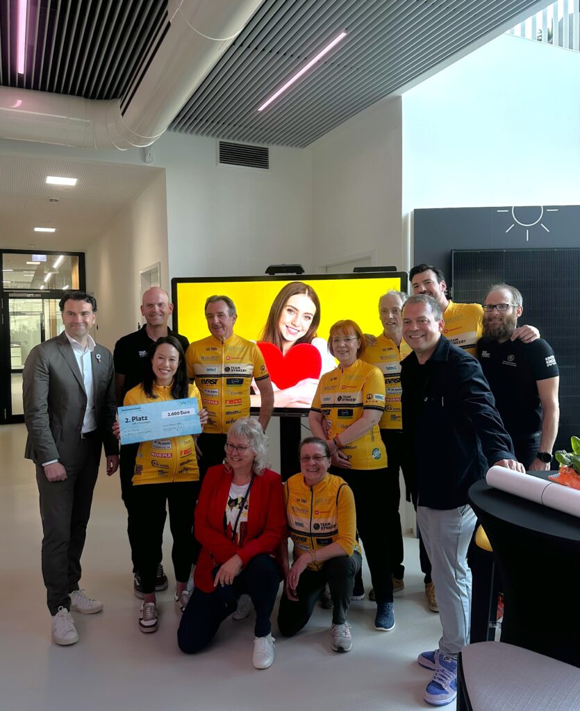 Team Rynkeby RheinRuhr erhält Preisgeld beim Wettbewerb der Stadtwerke Willich